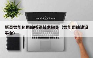 惠东新泰智能化网站搭建技术指导（智能网站建设平台）